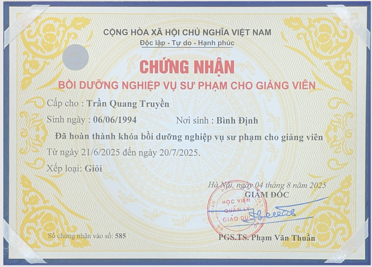 Chứng chỉ thuế ata